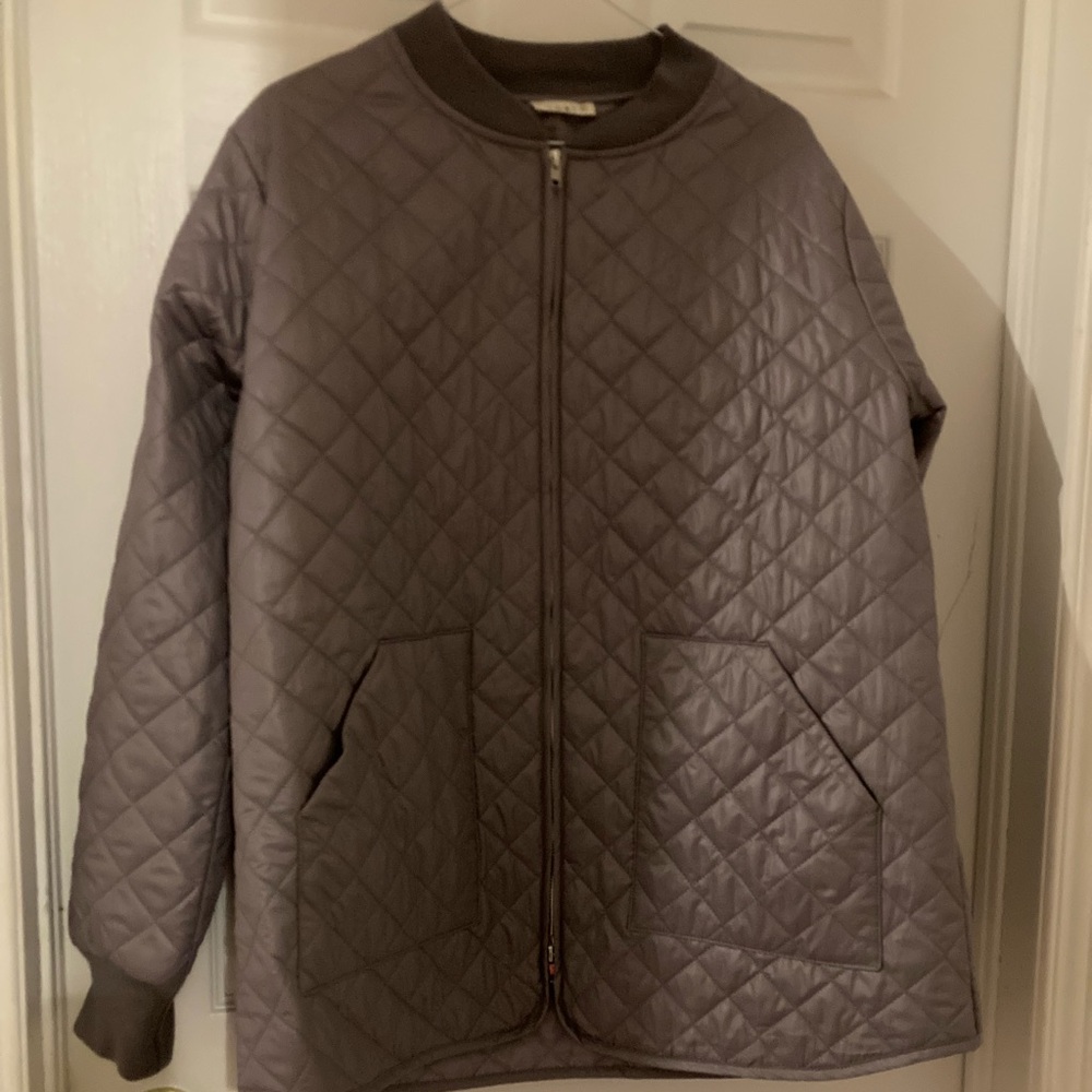 Kori Quilted Jacket (Lilac Grey)